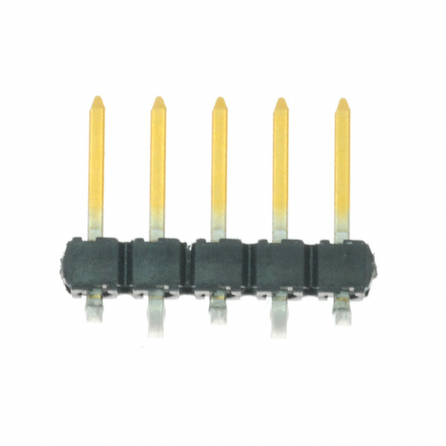 Connector Header Surface Mount 5 position 0.100 (2.54mm)